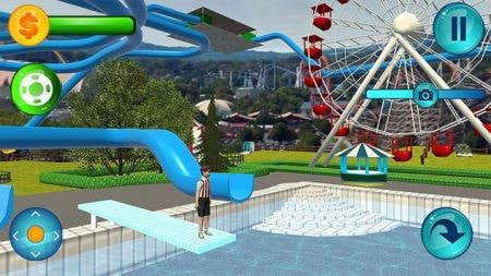 水上乐园滑梯(Water Park Slide)