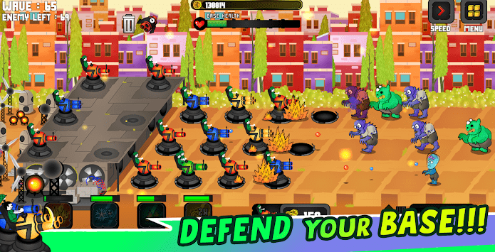僵尸防御大炮战争(Zombie Defense)