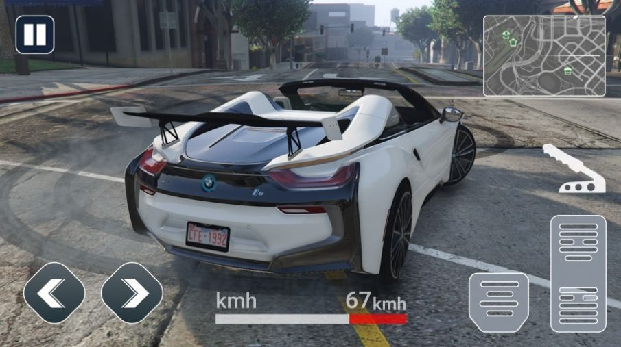 城市汽车驾驶挑战(BMW I8 Drift)