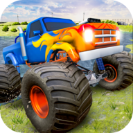 越野怪物卡车特技(Offroad MonsterTruck Stunt Car)