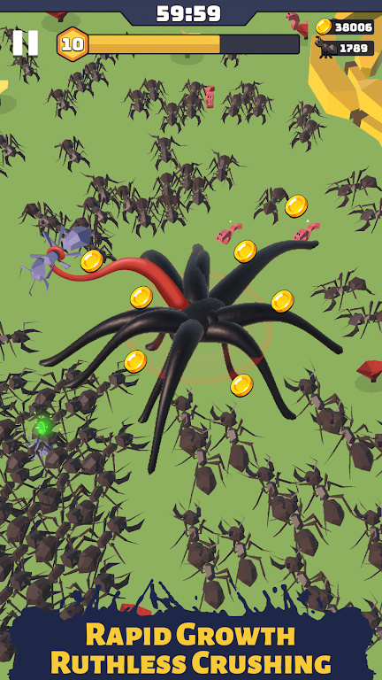 疯狂多足外形生物(Crazy Alien.io)