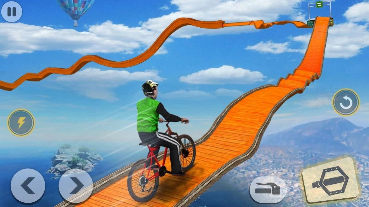 疯狂自行车特技赛3D(Reckless Bike Rider Stunt)