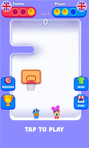 篮球重力投篮大战(Basket WarGravityShot)