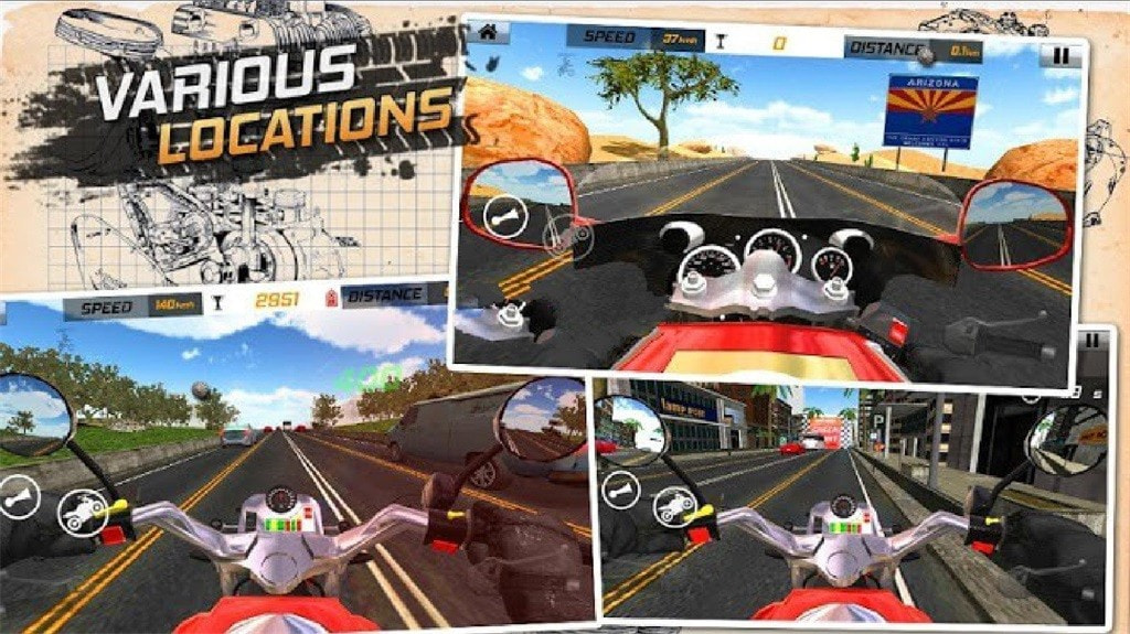 交通骑手公路赛(Traffic Rider: Highway Race)