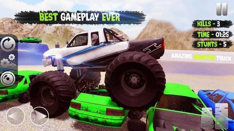 Monster Truck Crash Stunts Driving Simulator