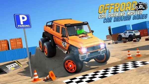 越野停车特技挑战(Car Parking 3D & Driving Game)