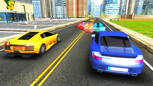 城市追逐赛车游戏(Car Town Chase)