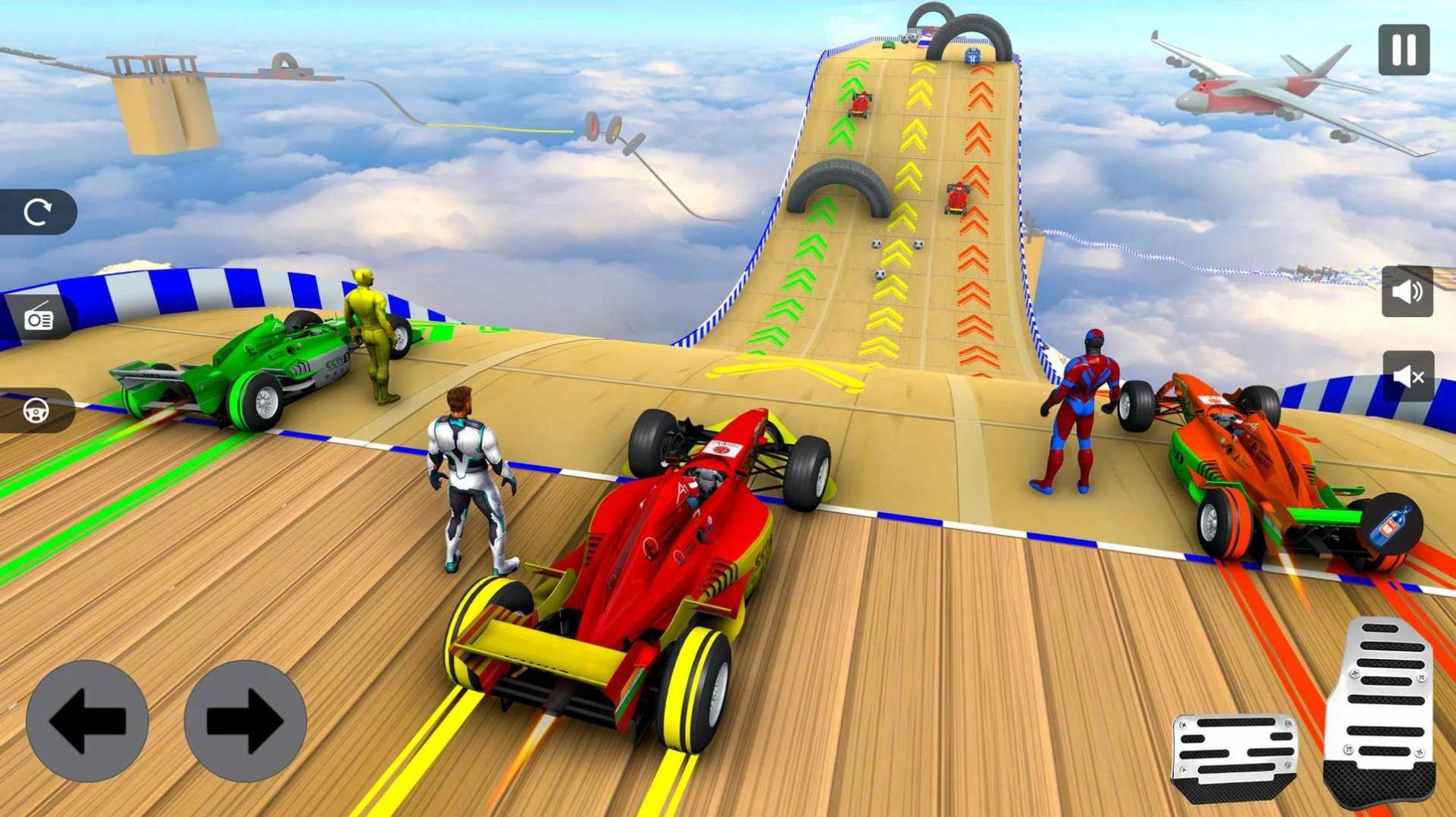 特技车超级英雄汽车(Formula Car Racing Car Game)