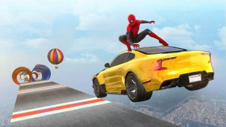 超级英雄巨型坡道Superhero Mega Ramp