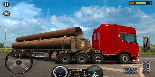 北车轮卡车驾驶Hill Station Bus Driving Game