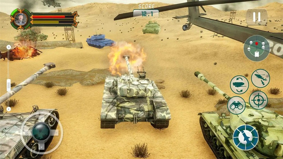 坦克世界陆军对战(BattleOfTanks)