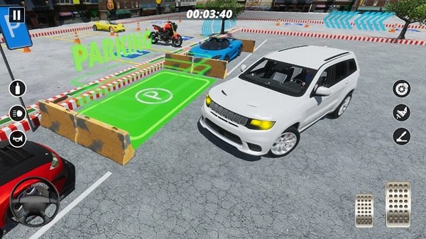 真实吉普车停车场(JeepCarParking)