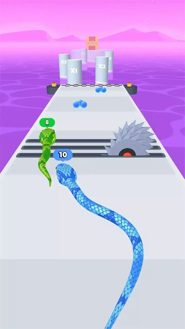 七彩蛇3D竞速
