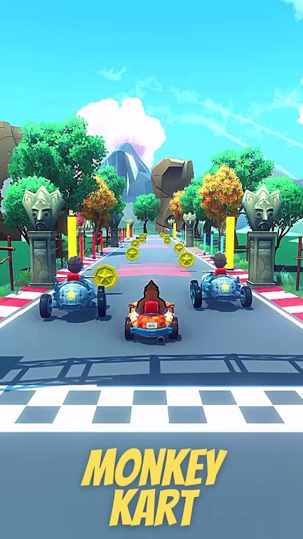 猴子丛林卡丁车（monkey jungle kart）