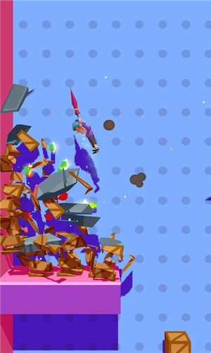 碎布娃娃跳跃(Ragdoll Jumping Demolish Jump)
