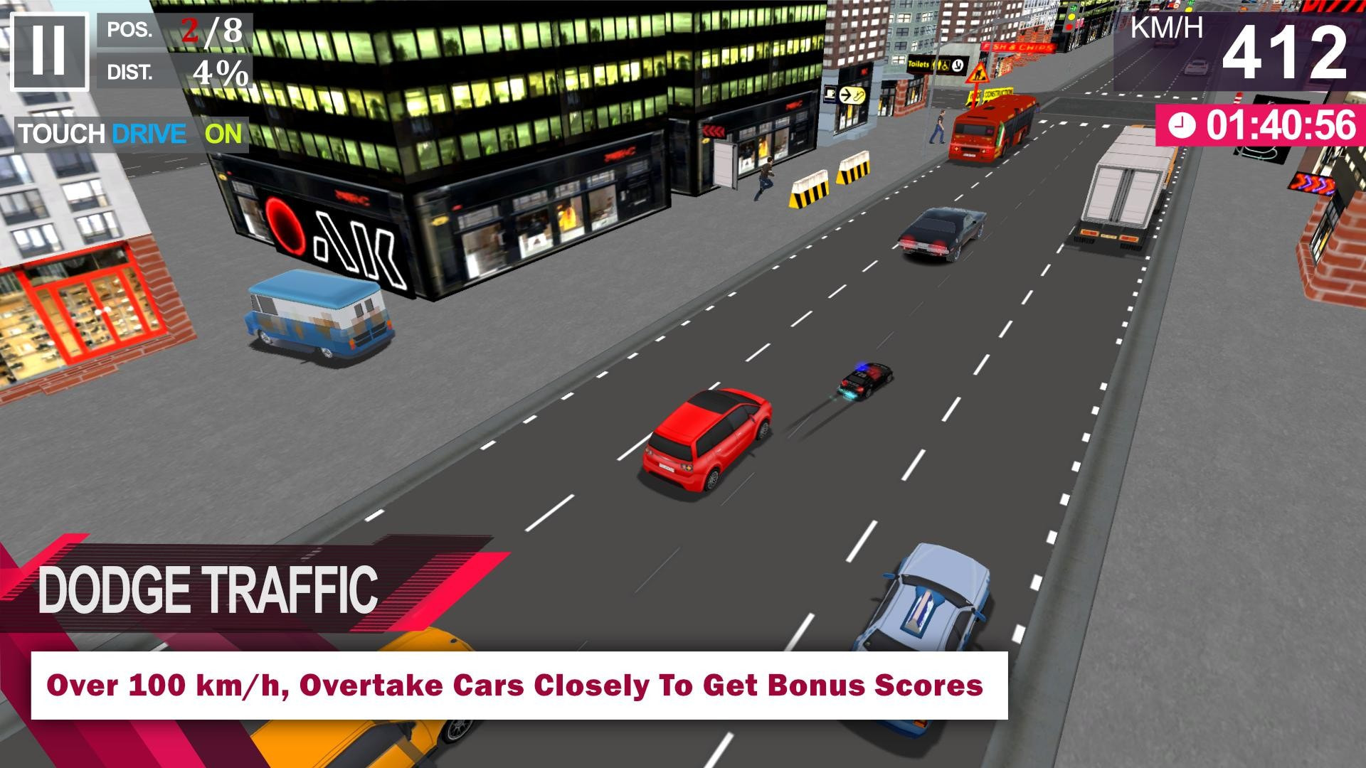 警察交通rc赛车(RC city police heavy traffic racer)(RC city police
