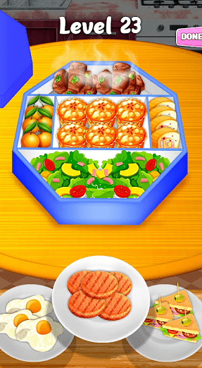 装满饭盒(Tiffin Organizer Game)
