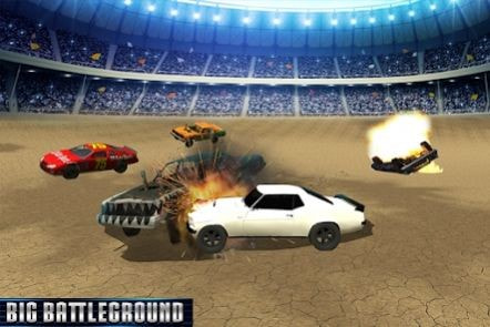 拆毁德比汽车战争Demolition Derby Cars War