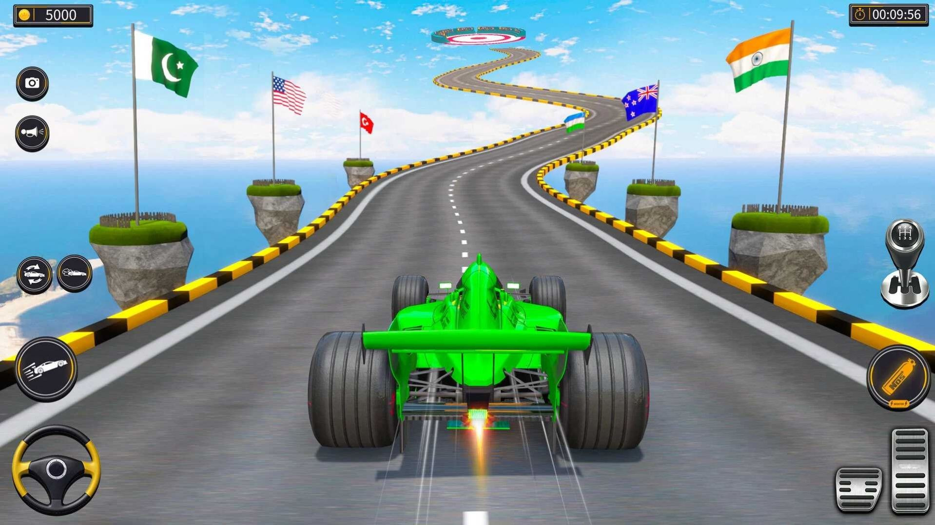 特技车超级英雄汽车(Formula Car Racing Car Game)