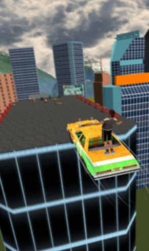 坡道起飞汽车Mega Ramp Car Jump