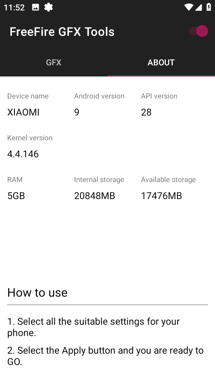 gfx工具箱画质助手
