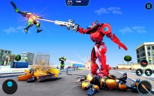 鹰机器人飞行模拟(Eagle Robot Flying sim)