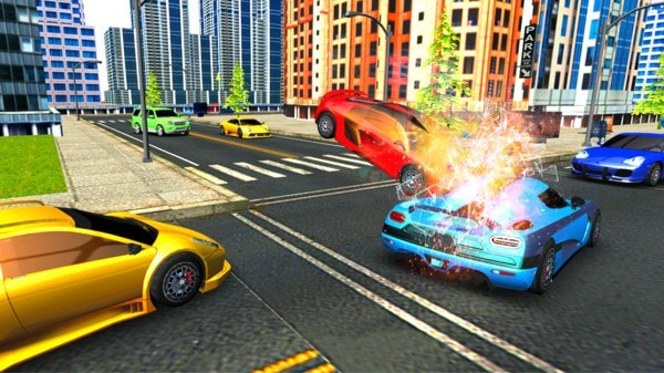 城市追逐赛车游戏(Car Town Chase)