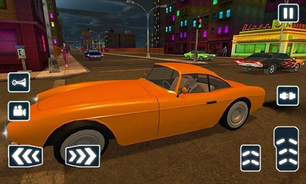 城市汽车驾驶学校模拟器3D版（Retro Car Driving School）