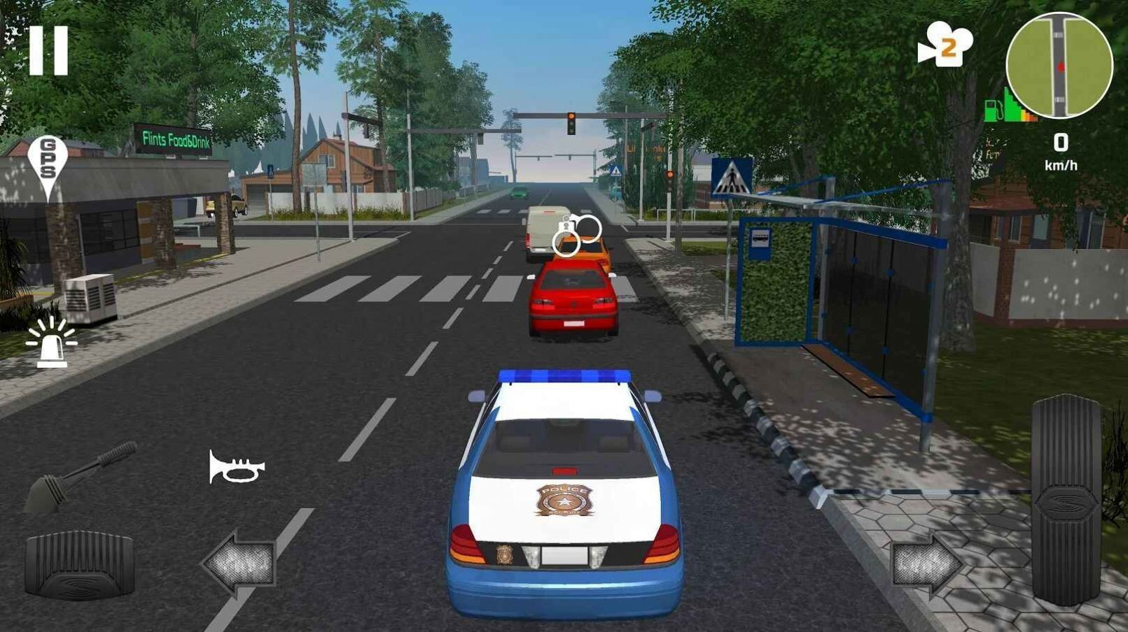 手动挡警车停车场(Police Patrol Simulator)