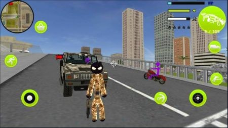 火柴人陆军战争模拟器(army stickman rope hero)