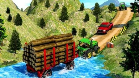 山地拖拉机货物Hill Tractor Cargo