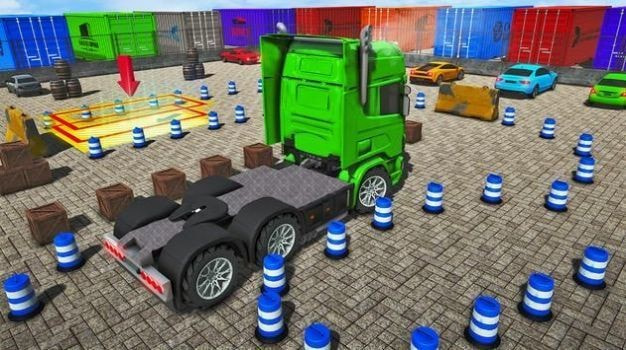 停车卡车驾驶Truck Parking