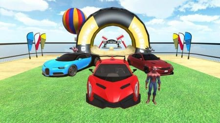 超级英雄巨型坡道Superhero Mega Ramp