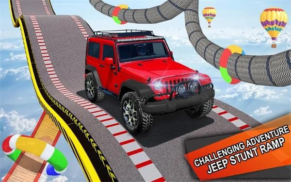吉普车特技驾驶Impossible Jeep Offroad Stunt Drive