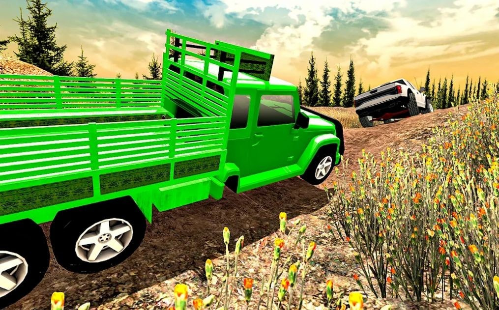 越野皮卡车赛车(Offroad Pickup Truck Racing)