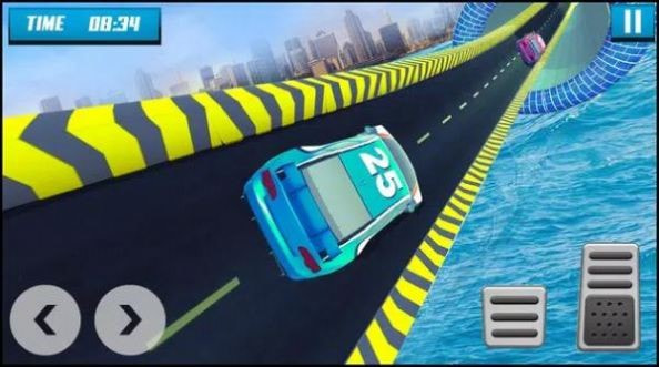 赛车特技高空坡道(Racing Car Stunts : Mega Ramp)