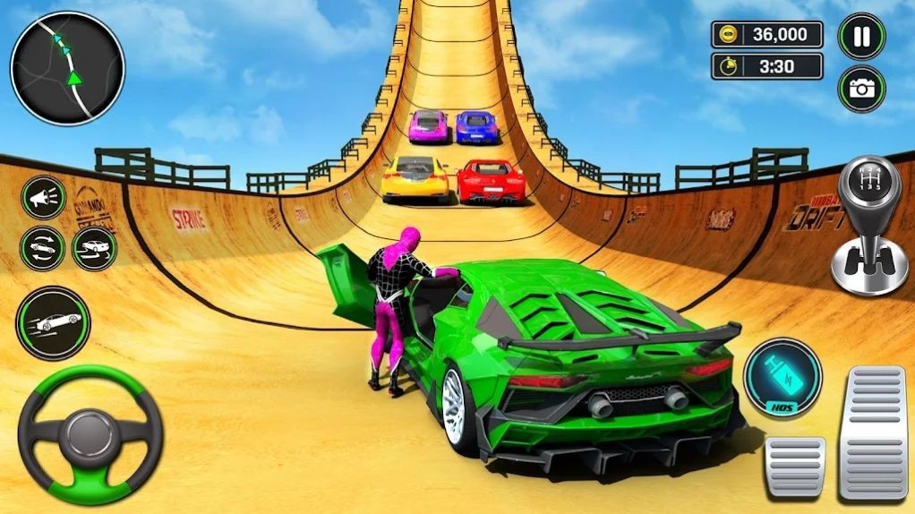 超级英雄竞速驾驶（Superhero Car Games