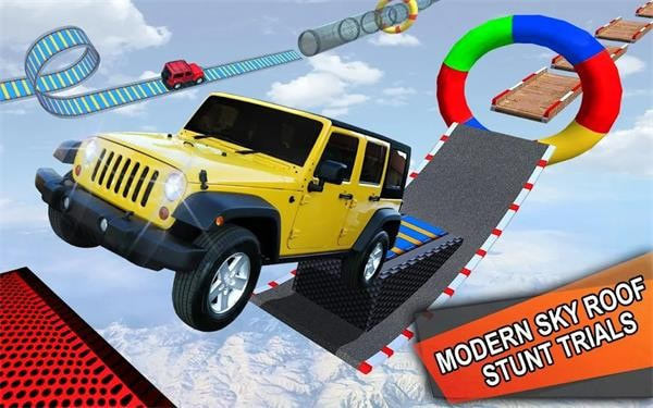 吉普车特技驾驶Impossible Jeep Offroad Stunt Drive