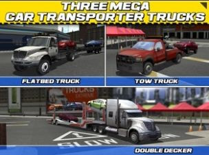 汽车运输卡车停车场(Parking Car Transport Truck)