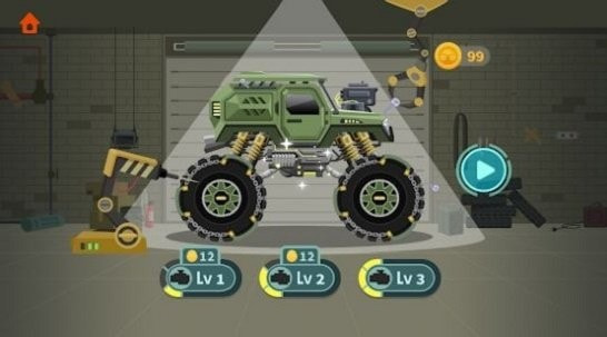 大脚车总动员2游戏(MonsterTruck2)