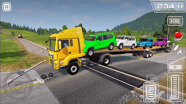 越野运输卡车Offroad Transporter Truck Game