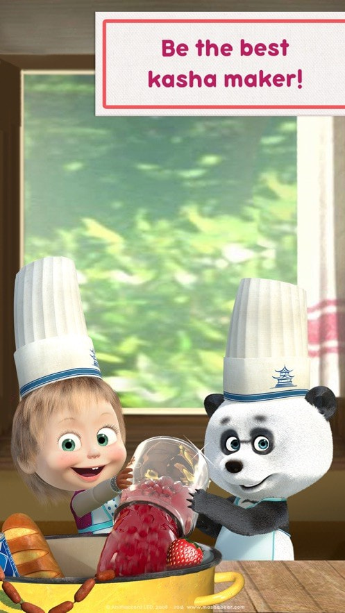 玛莎和熊比萨店(Cooking with Masha)