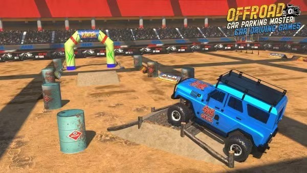 越野停车特技挑战(Car Parking 3D & Driving Game)
