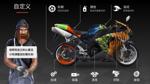 疯狂摩托赛车分享版