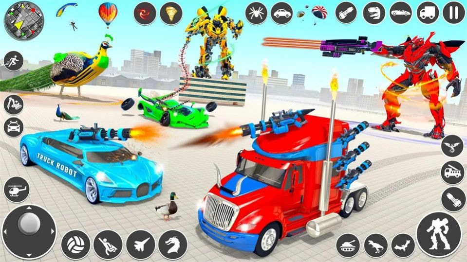 消防战士(Truck Game Car Robot)