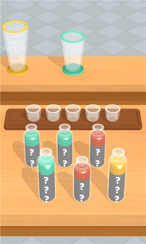 倒水匹配难题(Water Jam - Match Puzzle)
