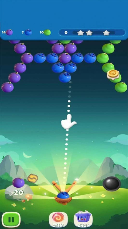 水果气泡喷射器(Fruit Bubble Shooter)