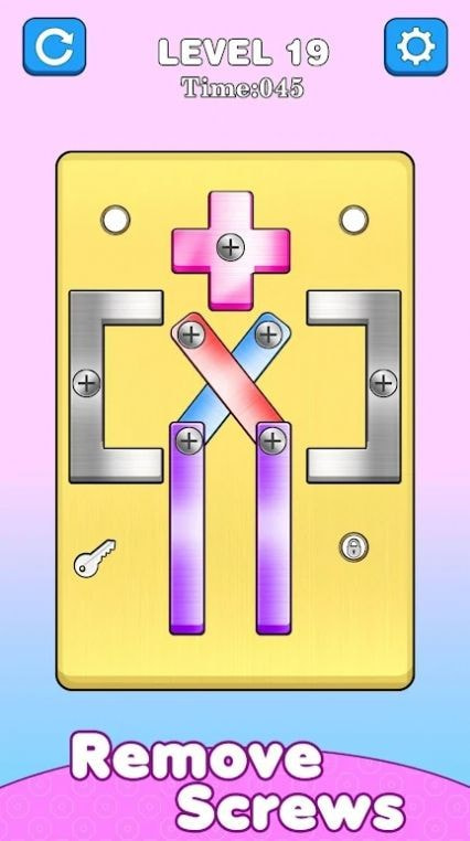 螺丝连螺母(Screw Pin Nut Puzzle Games)