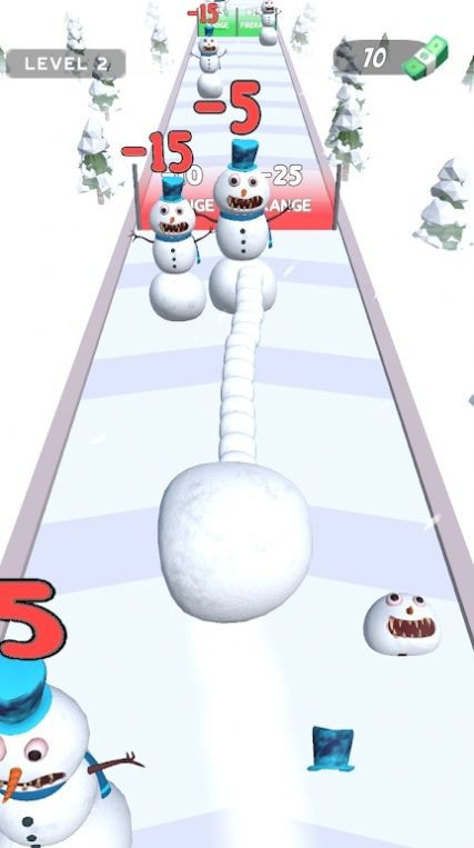 收集雪球跑(Snow Shooter)