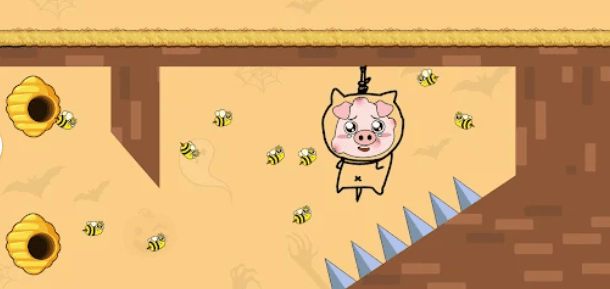 疯狂猪猪画线救援(Crazy Piggy)